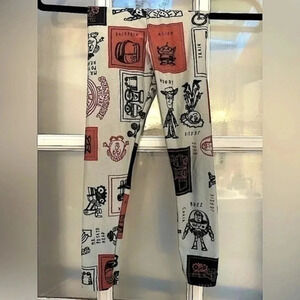 LuLaRoe | Disney Toy Story Kids Leggings Size Small / Medium S/M 2T to 4T